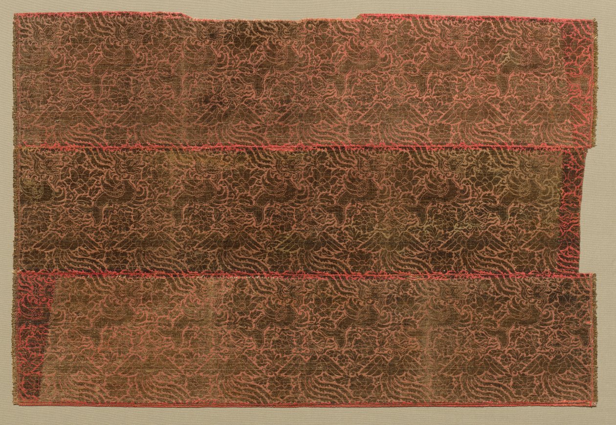 मकरस, फीनिक्स और फूल, 1200s। द्वारा अज्ञात