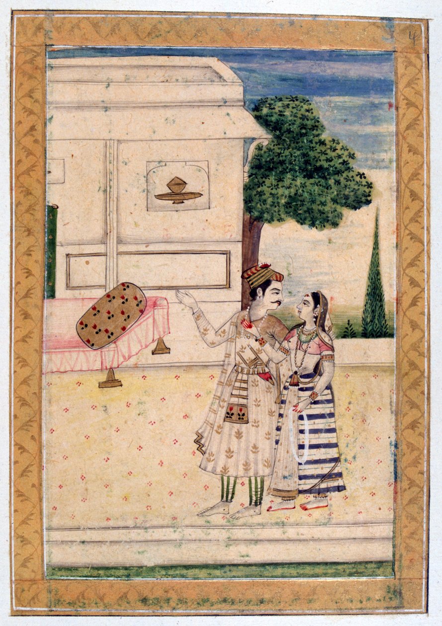 Malavi Ragini, Ragamala Album, School of Rajasthan, 19th century द्वारा अज्ञात