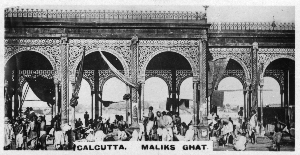 मलिक घाट, कलकत्ता, भारत, c1925 द्वारा अज्ञात