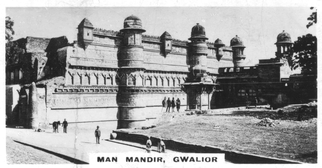 मैन मंदिर, ग्वालियर, मध्य प्रदेश, भारत, c1925 द्वारा अज्ञात