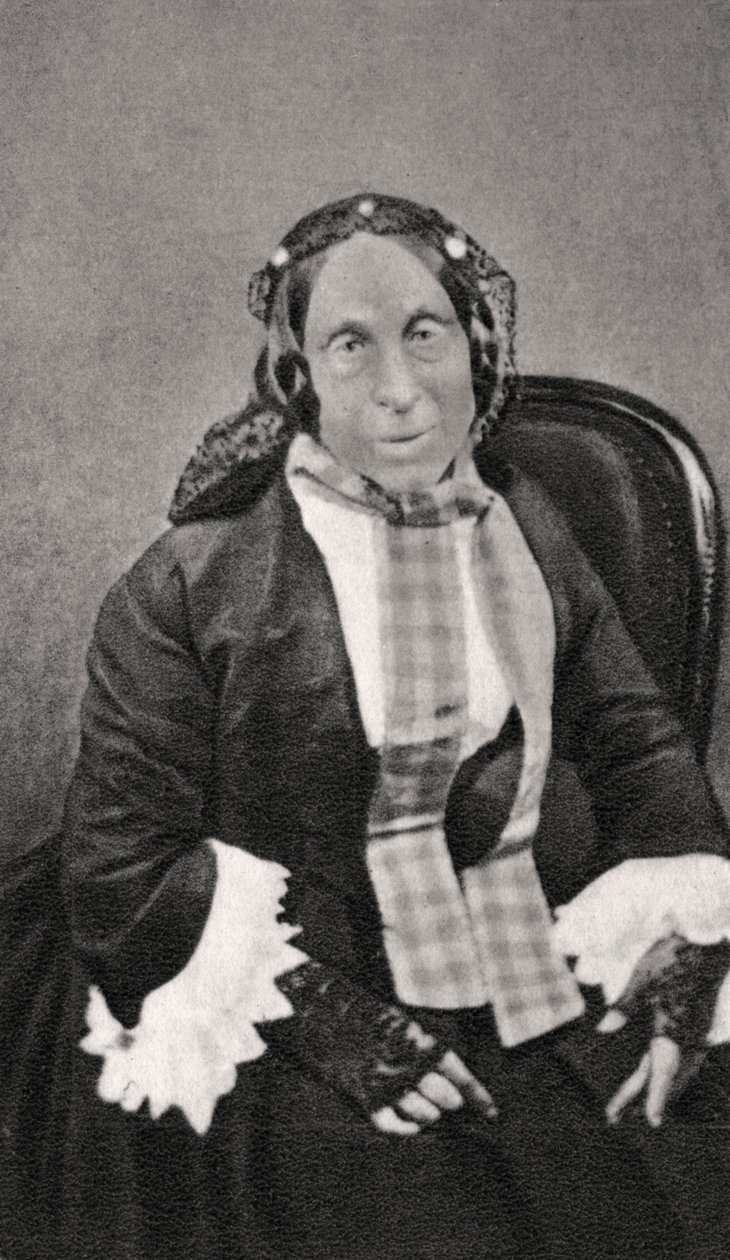 मार्सेलिन डेसबॉर्ड्स-वालमोर, फ्रांसीसी कवि, 1859 द्वारा अज्ञात