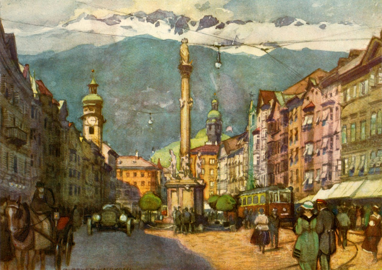 मारिया थेरेसिएन्स्ट्रस, सी 1929। द्वारा अज्ञात