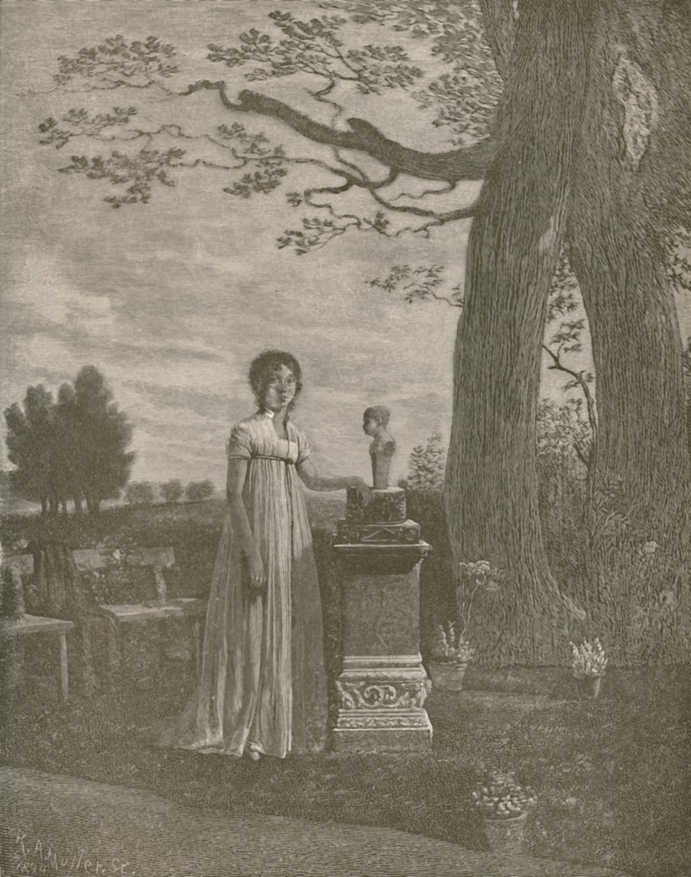 मैरी-जूली क्लेरी, जोसेफ बोनापार्ट की पत्नी, स्पेन की रानी, c1806-1808, 1896 द्वारा अज्ञात