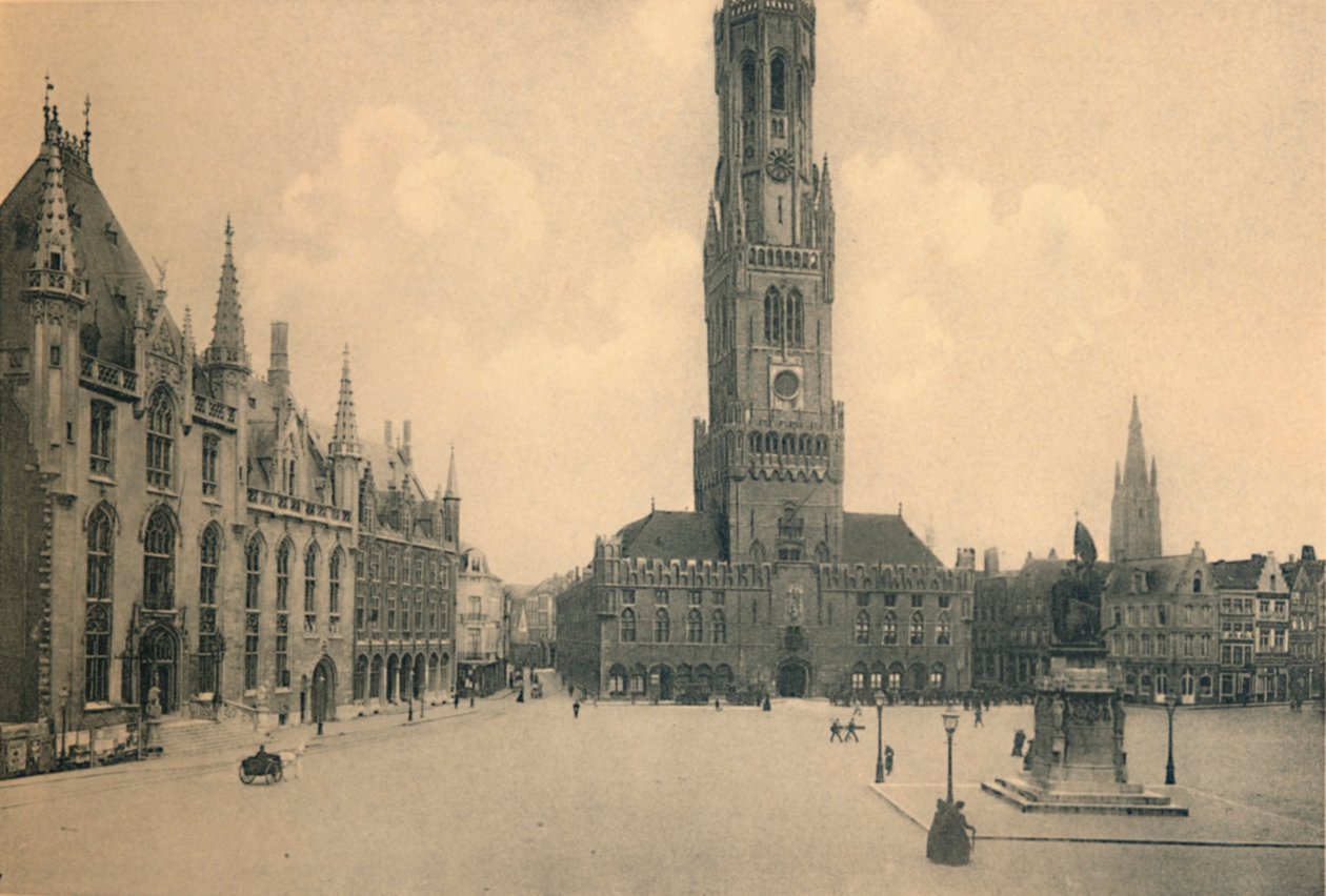 मार्केट प्लेस, c1910 द्वारा अज्ञात
