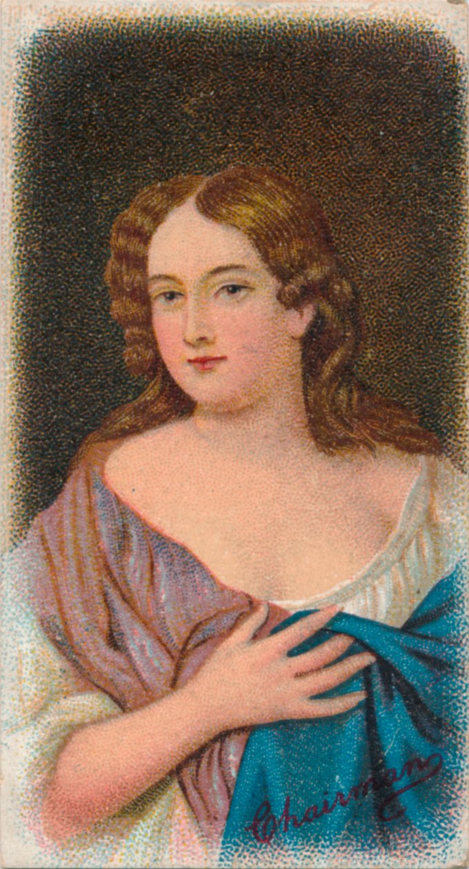 मैरी मोल डेविस c1648-1708, इंग्लैंड के राजा चार्ल्स द्वितीय की मालकिन, 1912 द्वारा अज्ञात