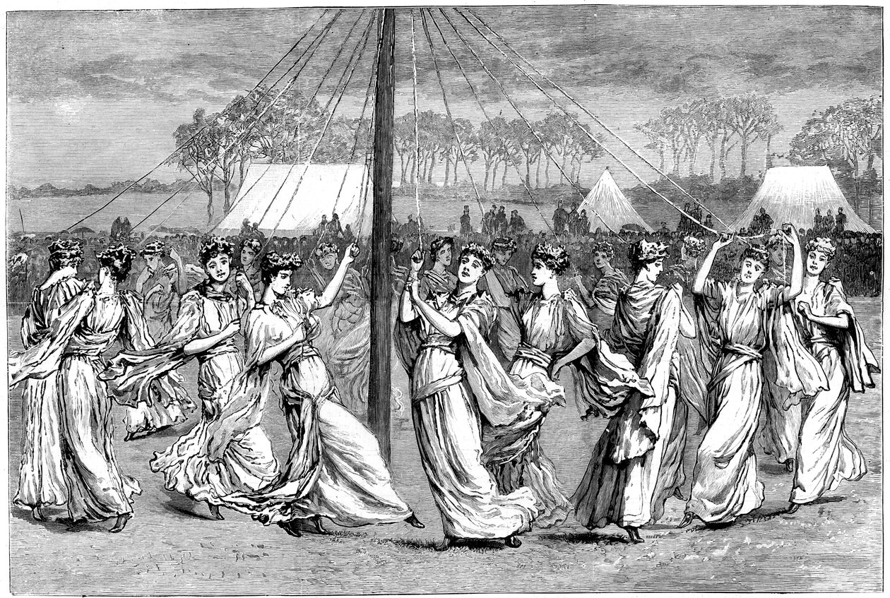 मई दिवस उत्सव, 1891 द्वारा अज्ञात