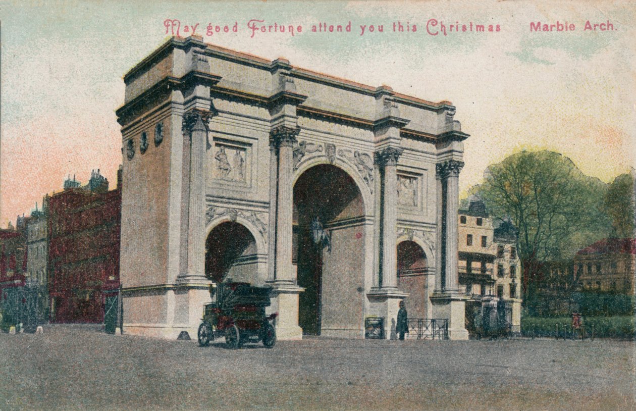 सौभाग्य आपको इस क्रिसमस में शामिल हो सकता है - संगमरमर आर्क, c1910 द्वारा अज्ञात