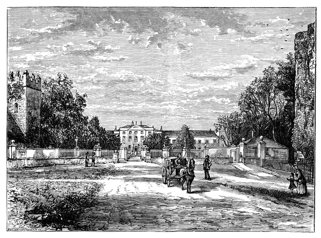 मायन्यूट कॉलेज, काउंटी किल्डारे, आयरलैंड, 1900 द्वारा अज्ञात