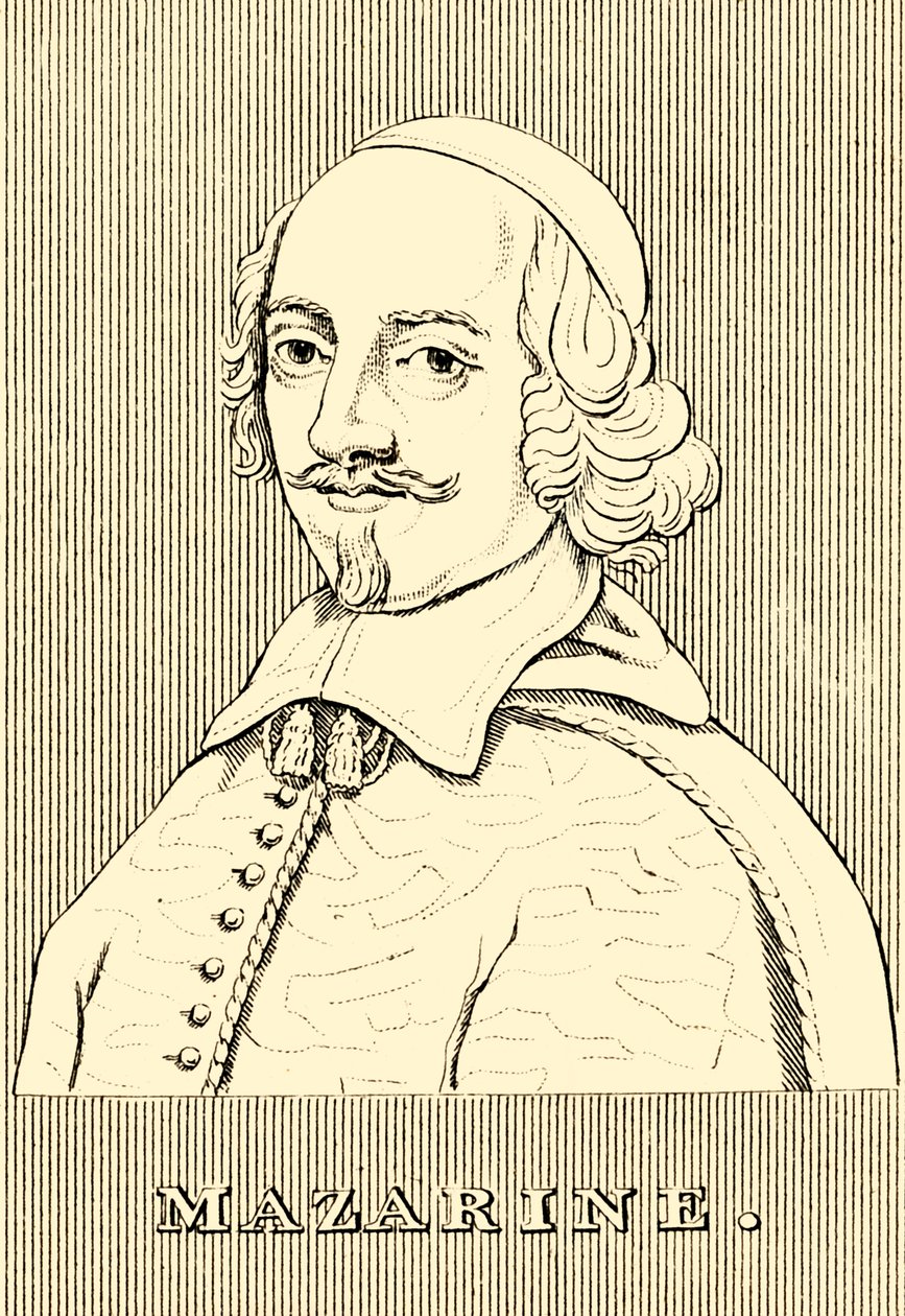 माज़रीन, 1602-1661, 1830। द्वारा अज्ञात