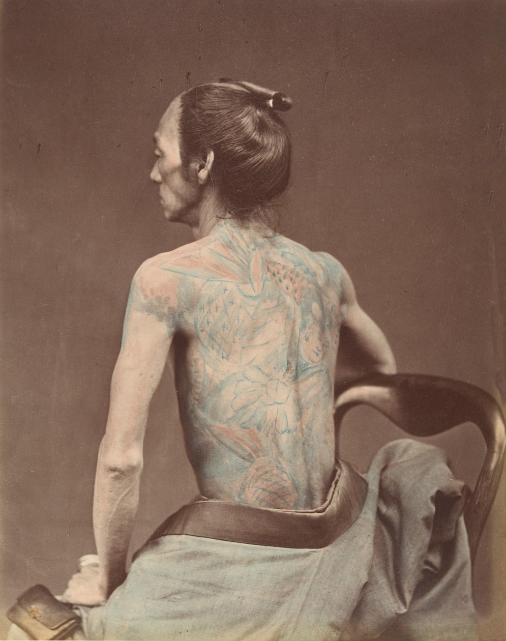 मैकेनिक गोदना, 1870 का दशक। द्वारा अज्ञात