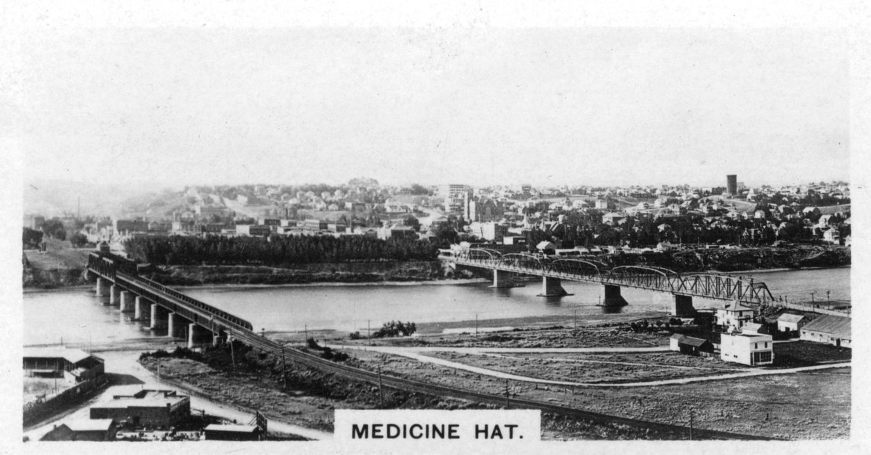 मेडिसिन हैट, अल्बर्टा, कनाडा, c1920s द्वारा अज्ञात