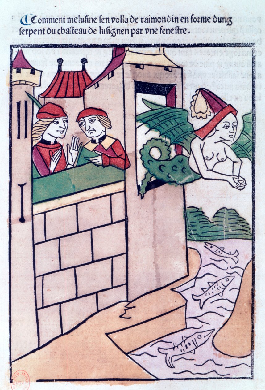 Melusine उड़ जाता है, 1478 द्वारा अज्ञात