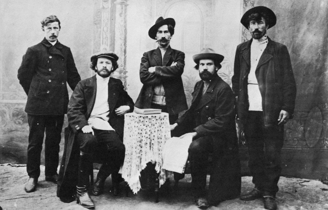 संगठन नरोदनाया वोल्या पीपल्स विल, रूस के सदस्य, c1870s-c1880s द्वारा अज्ञात