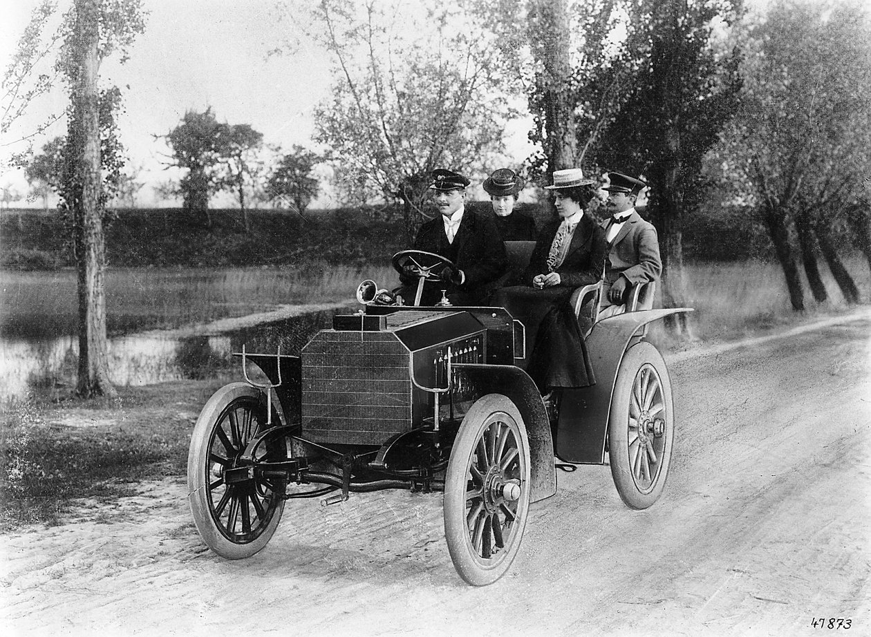 मर्सिडीज 35 hp मोटर कार, 1901 द्वारा अज्ञात