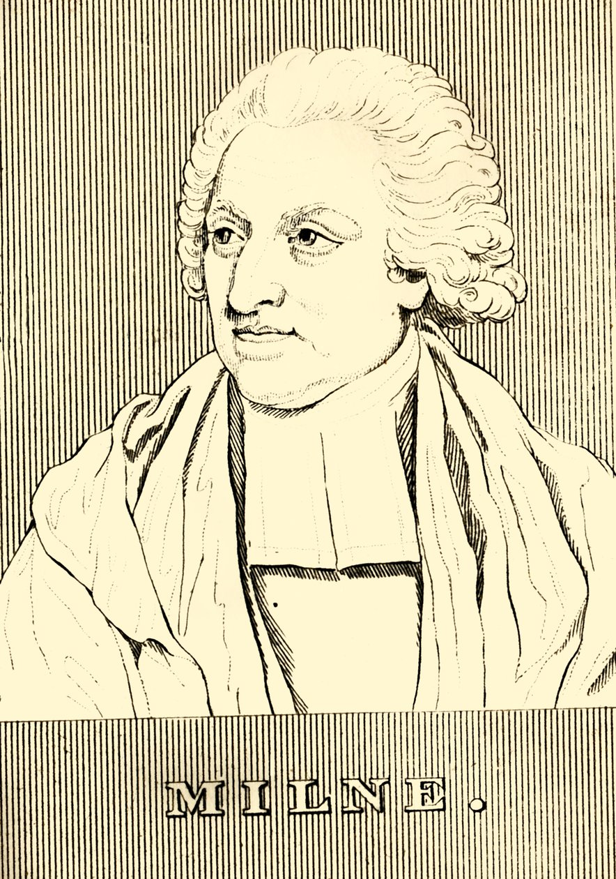 मिल्ने, c1743-1815, 1830। द्वारा अज्ञात