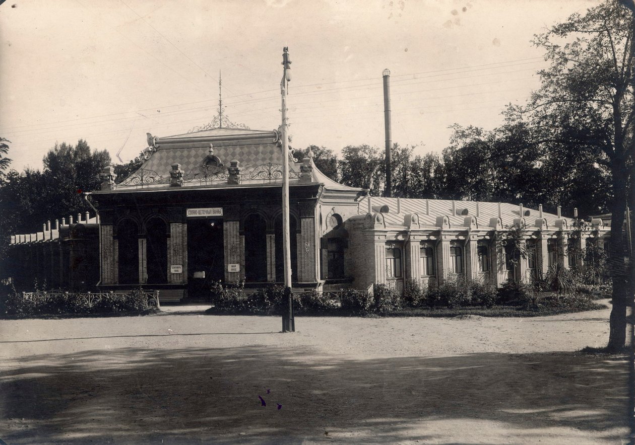 खनिज पानी के स्नान, Pyatigorsk, रूस, 1900s-1910s। द्वारा अज्ञात