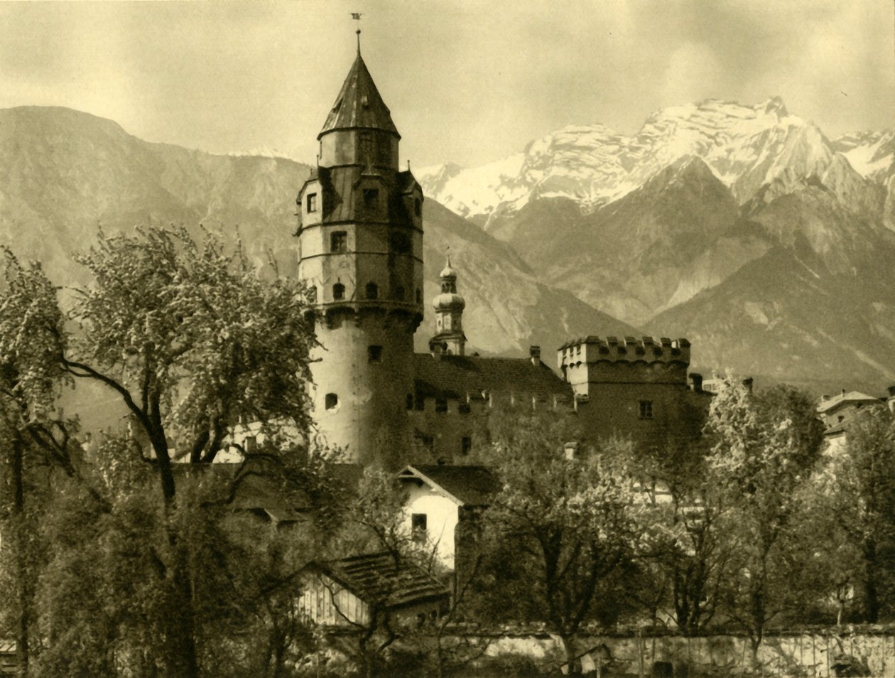 मिंट टॉवर, हॉल, ऑस्ट्रिया, c1935। द्वारा अज्ञात