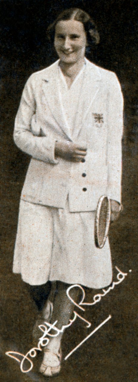 मिस डोरोथी राउंड, विंबलडन वुमेन्स चैंपियन, 1934 द्वारा अज्ञात
