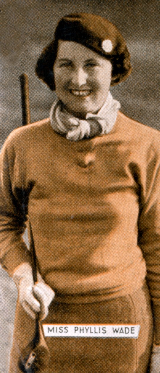 मिस फीलिस वेड, अंग्रेजी महिला गोल्फ चैंपियन, 1934 द्वारा अज्ञात