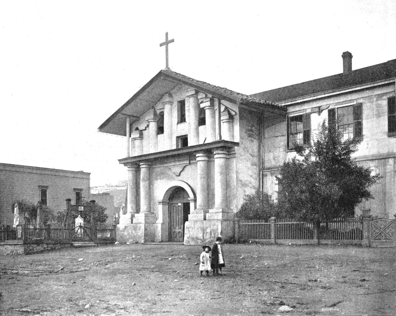 मिशन डोलोरेस, सैन फ्रांसिस्को, कैलिफोर्निया, यूएसए, c1900। द्वारा अज्ञात