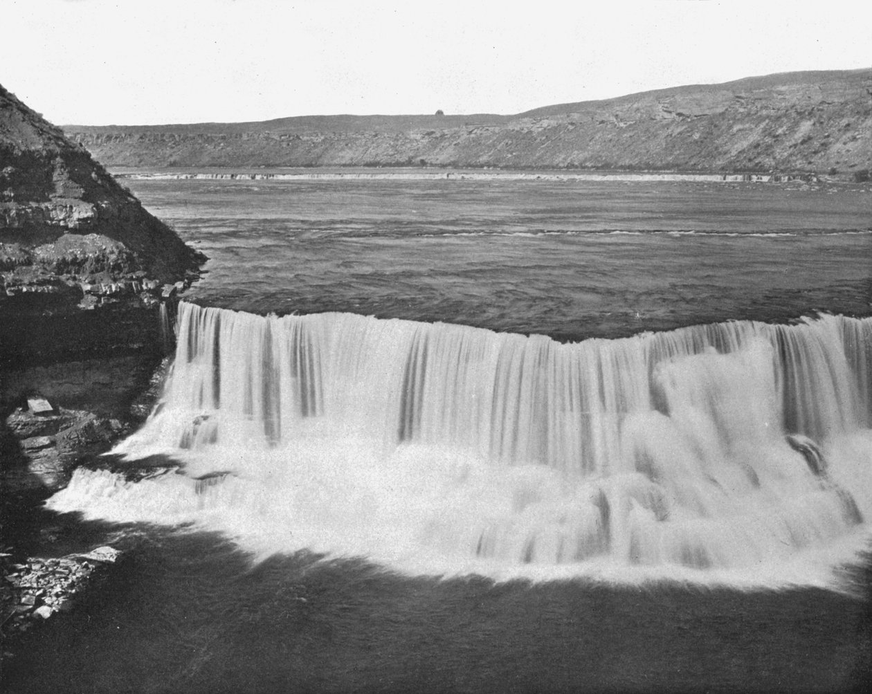 ग्रेट फॉल्स, मोंटाना, यूएसए, c1900 के पास मिसौरी नदी। द्वारा अज्ञात
