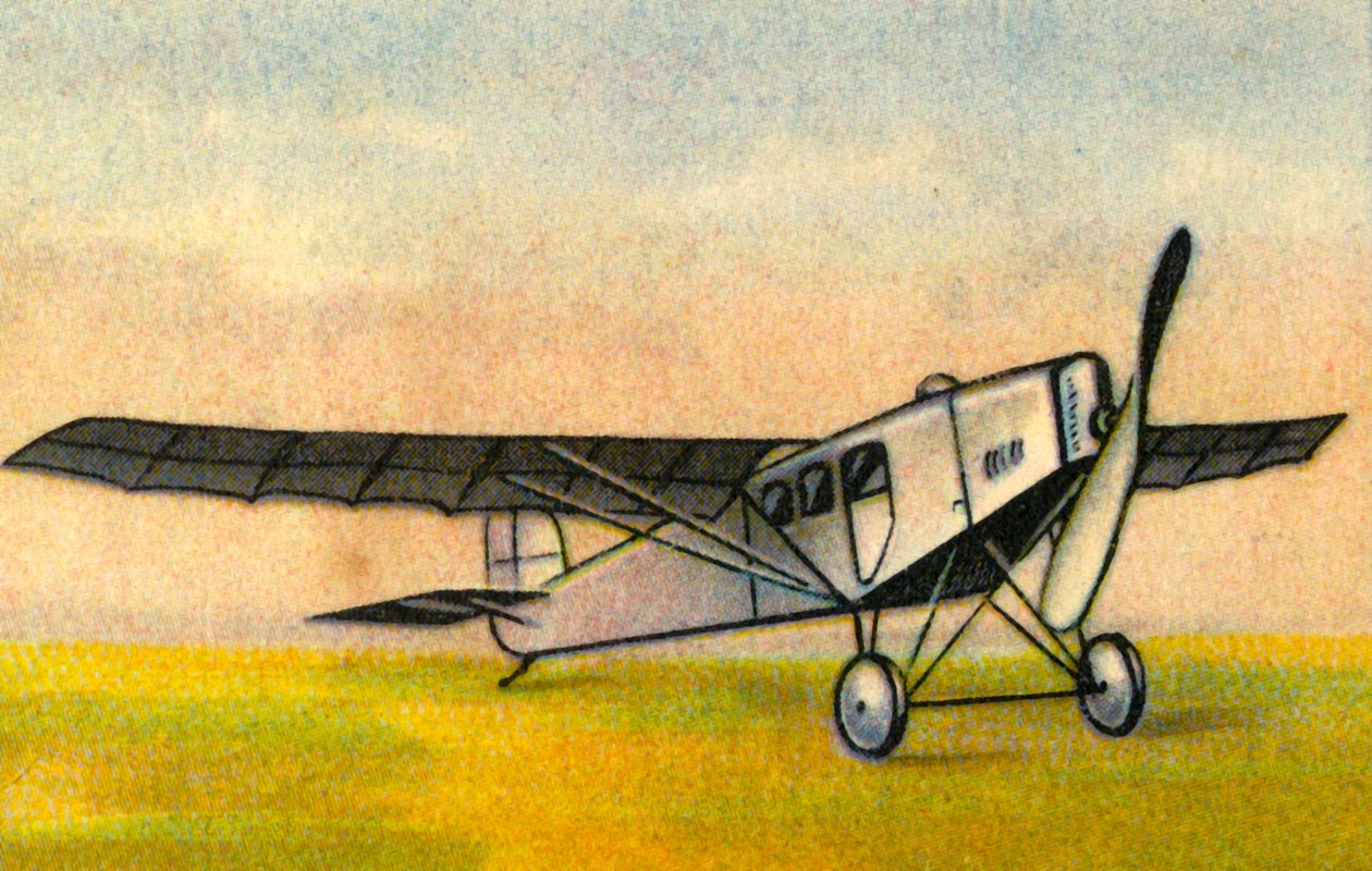 मॉडल विमान, 1932। द्वारा अज्ञात