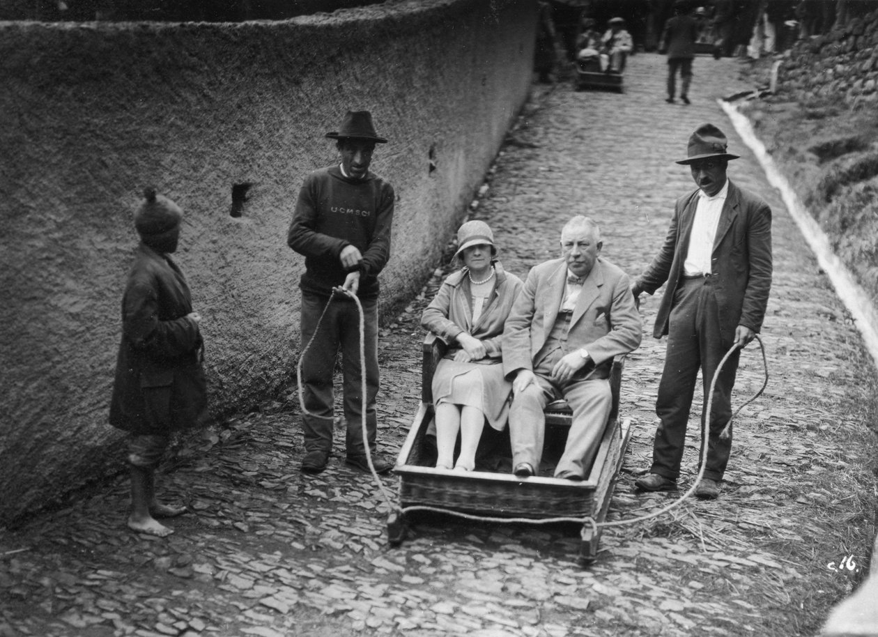 माउंट स्लेज, मदीरा, पुर्तगाल, c1920s-c1930s द्वारा अज्ञात