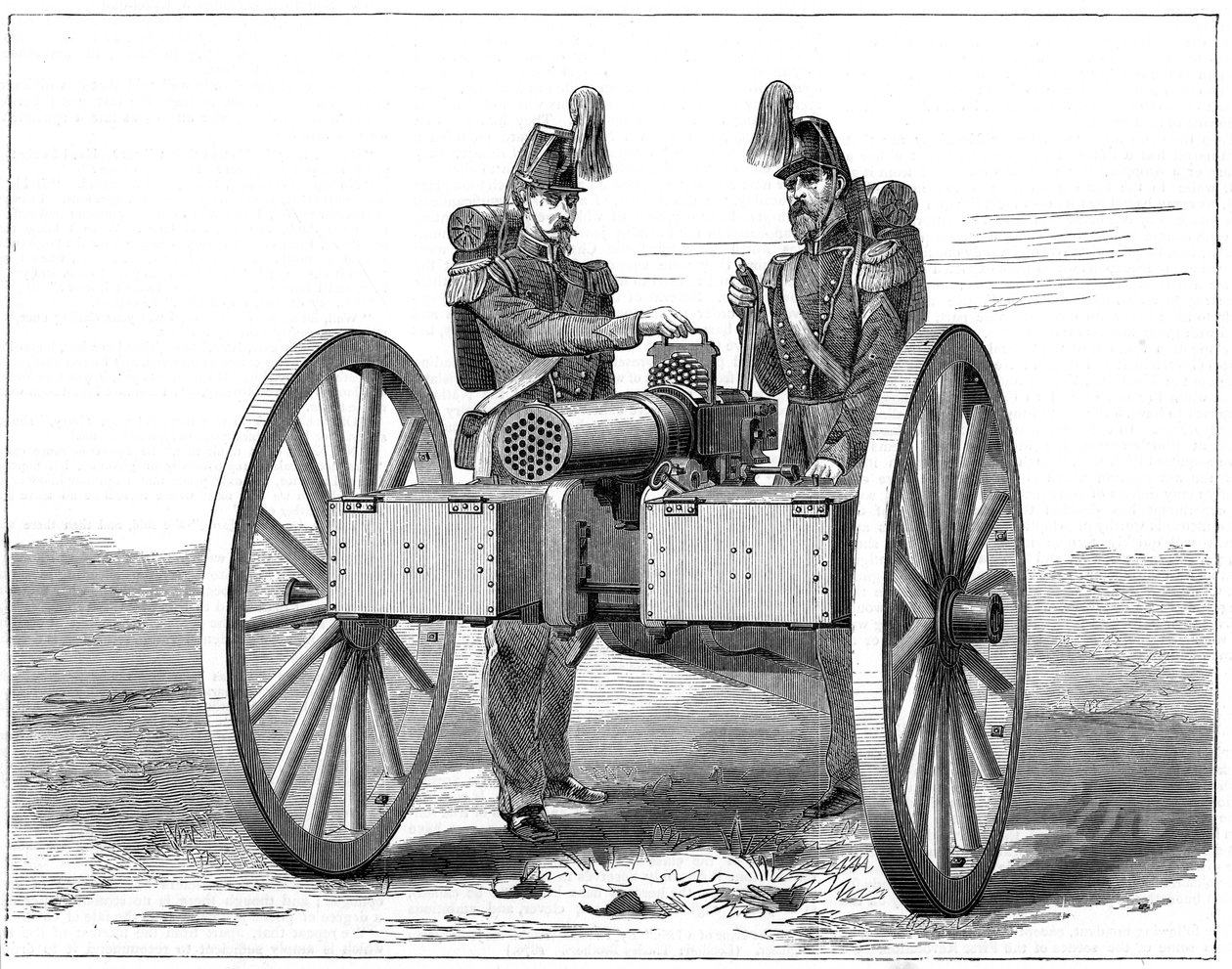 मोंटेग मशीन मशीन, 1870 द्वारा अज्ञात