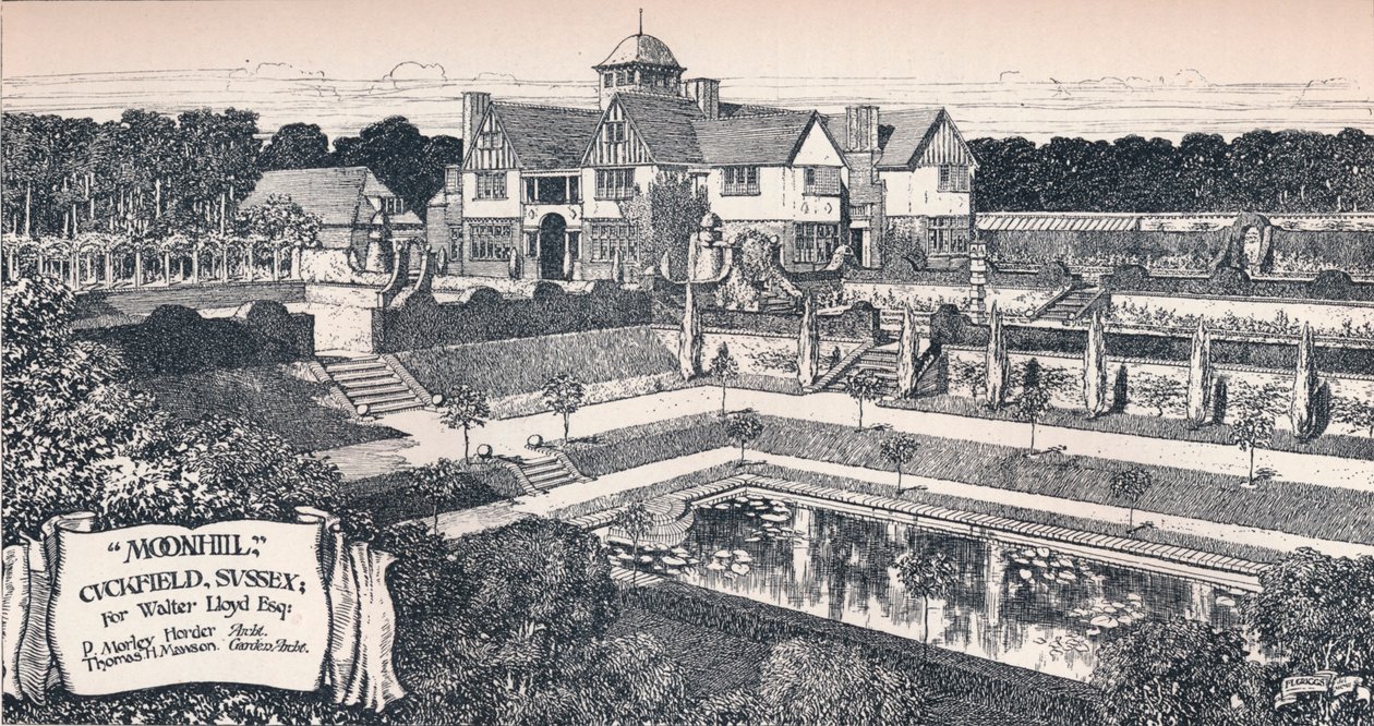मूनहिल, कुक्फील्ड, ससेक्स, c1902 द्वारा अज्ञात