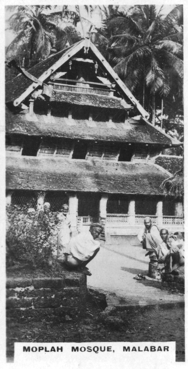 मोपला मस्जिद, मालाबार, दक्षिण भारत, c1925 द्वारा अज्ञात