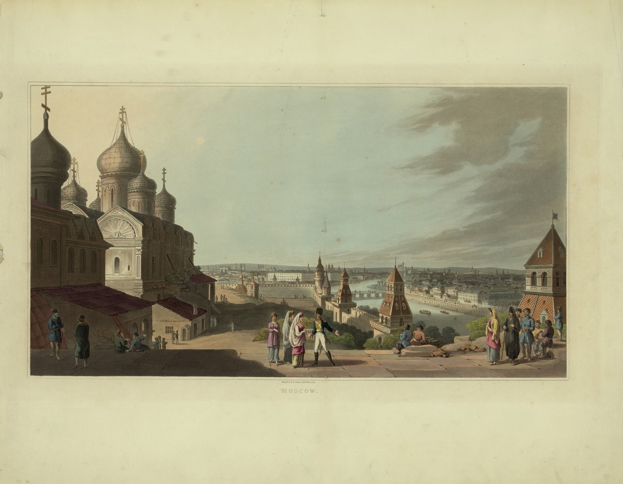 मॉस्को, 1814 द्वारा अज्ञात