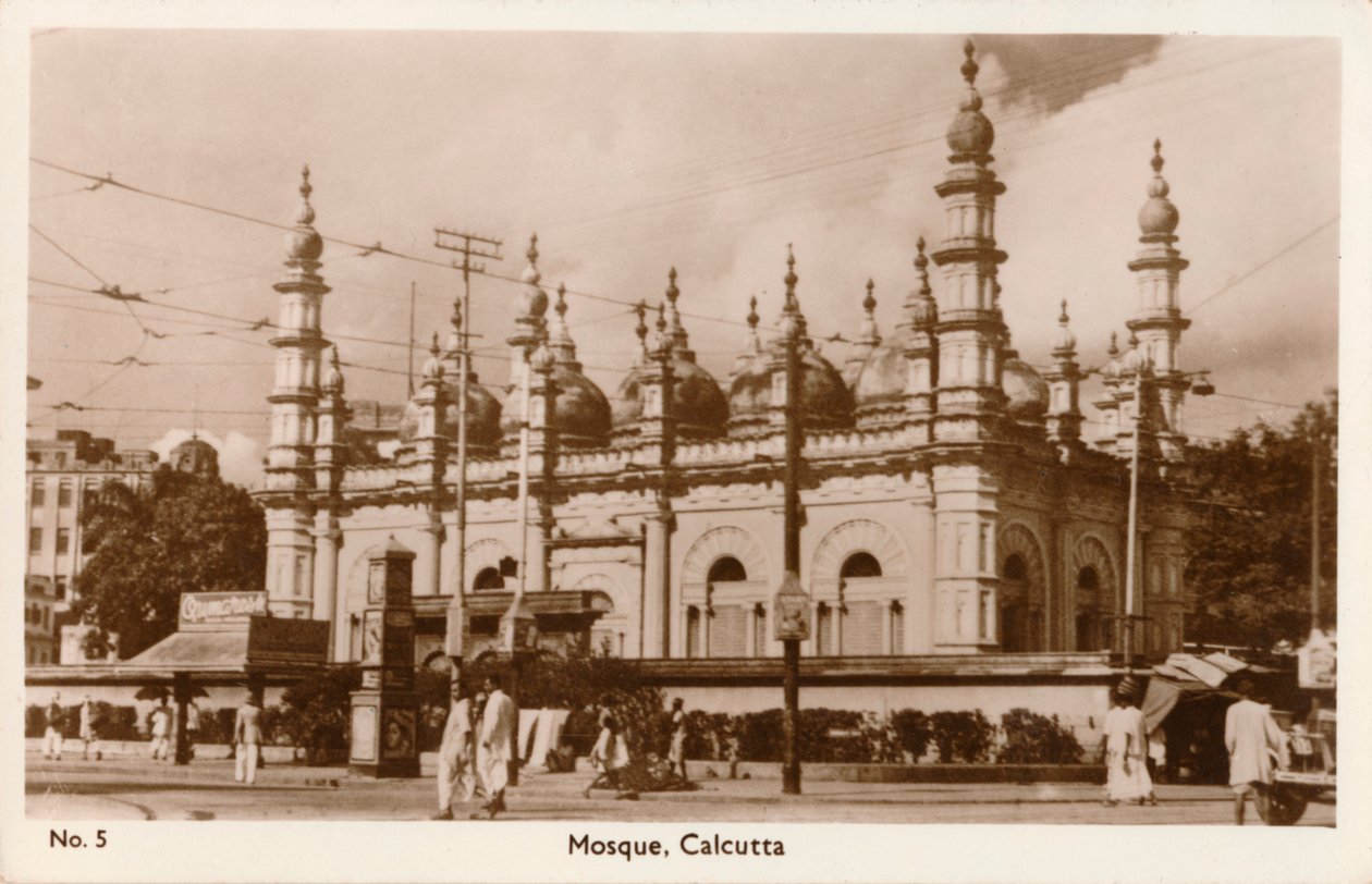 मस्जिद - कलकत्ता, c1900 द्वारा अज्ञात