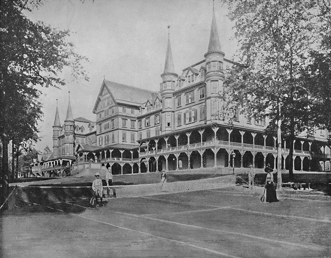 माउंटेन हाउस, क्रेसन स्प्रिंग्स, पा।, C1897। द्वारा अज्ञात