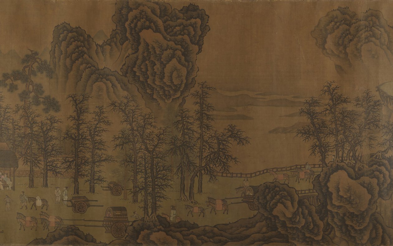 पहाड़ी दृश्य. द्वारा अज्ञात