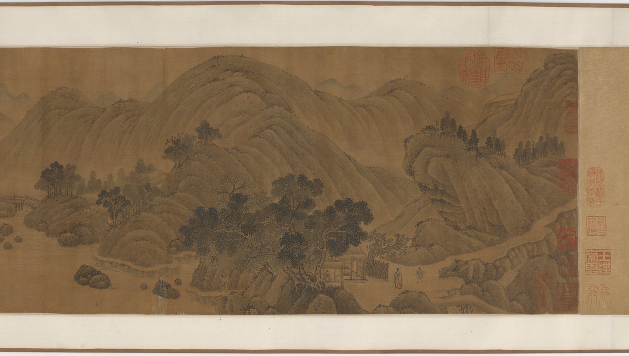 पर्वतीय परिदृश्य, 1550-1644। द्वारा अज्ञात