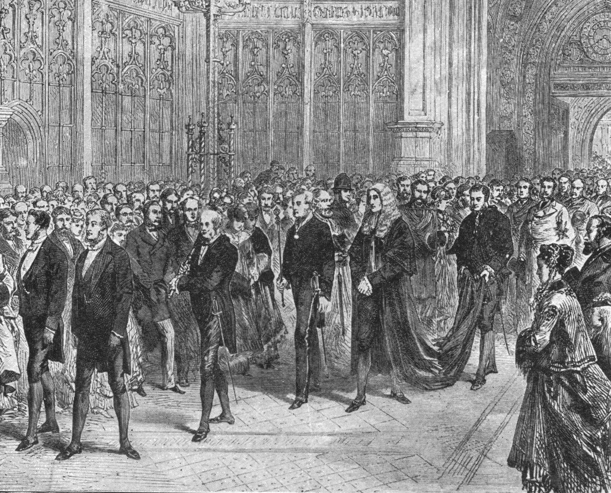 मिस्टर ग्लैडस्टोन्स प्रथम प्रेमालाप: 1868-1874 की संसद की बैठक, 1901। द्वारा अज्ञात