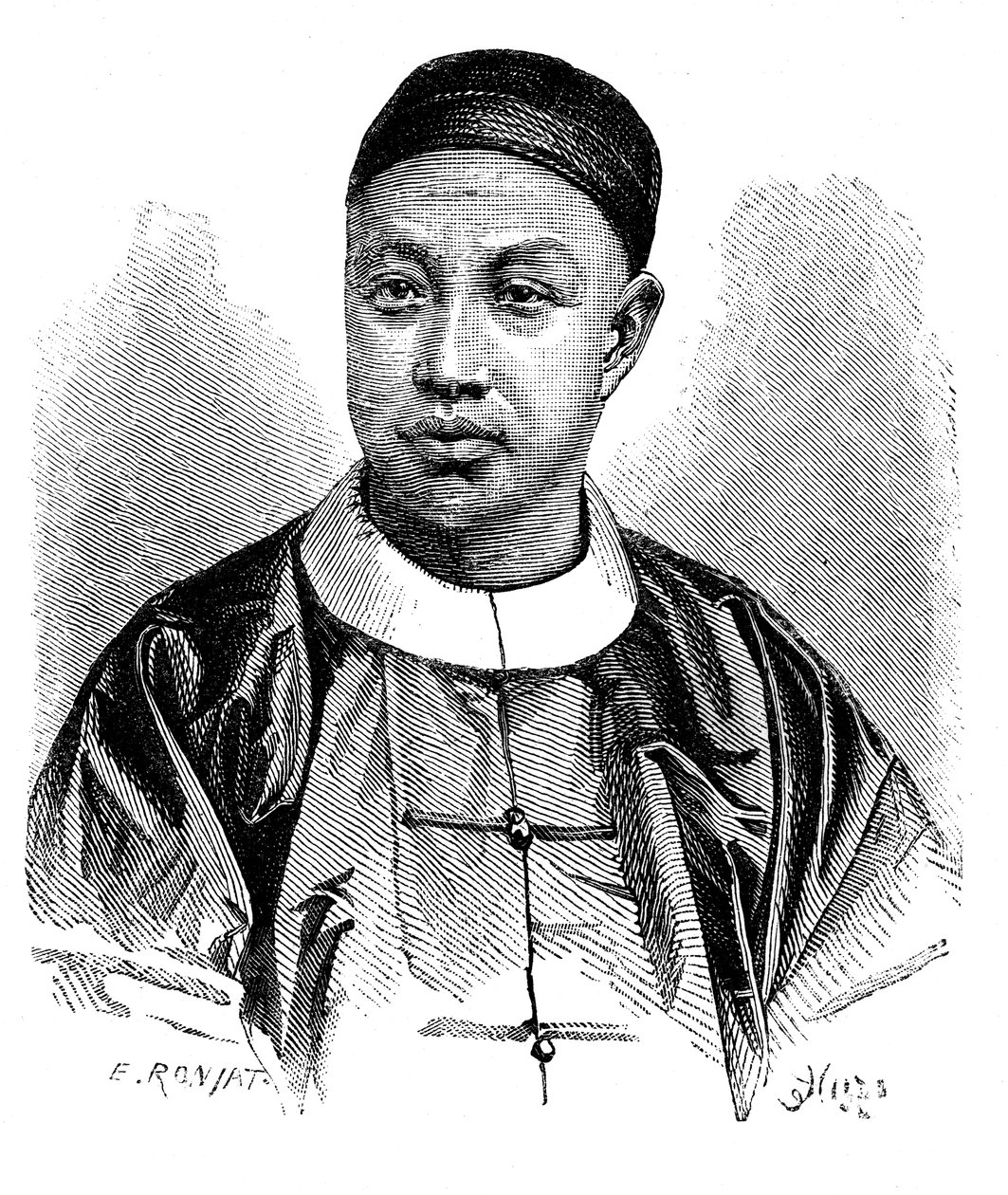 श्री यांग, पेरिस में चीनी सेना के अटैची, c1890 द्वारा अज्ञात