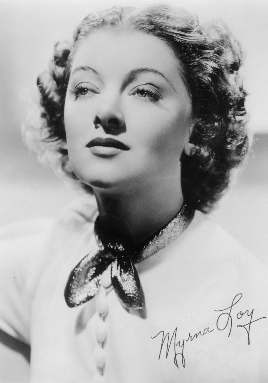 Myrna Loy 1905-1993, अमेरिकी अभिनेत्री, c1930s द्वारा अज्ञात