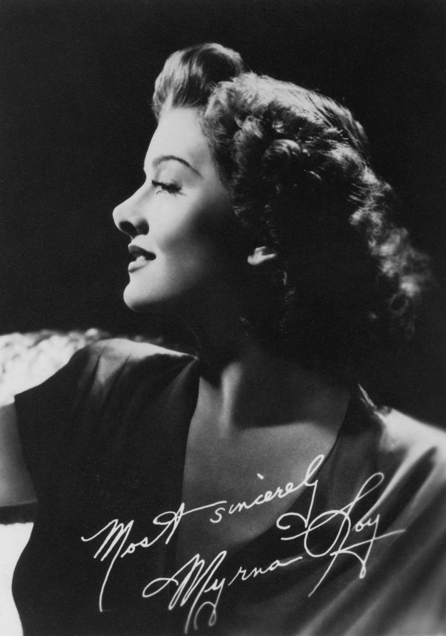 Myrna Loy 1905-1993, अमेरिकी अभिनेत्री, c1930s द्वारा अज्ञात