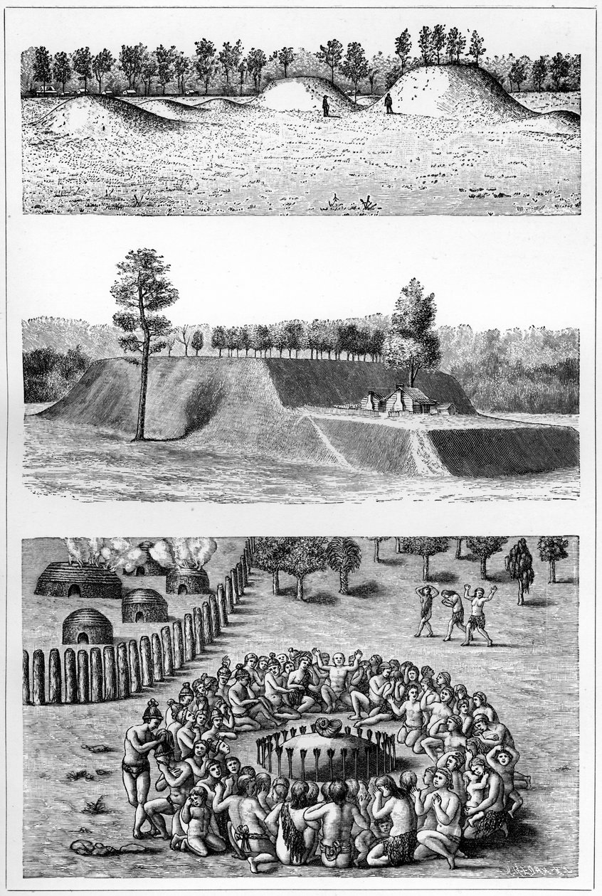 अमेरिका के मूल निवासी पुरातात्विक स्थल, 1901 द्वारा अज्ञात