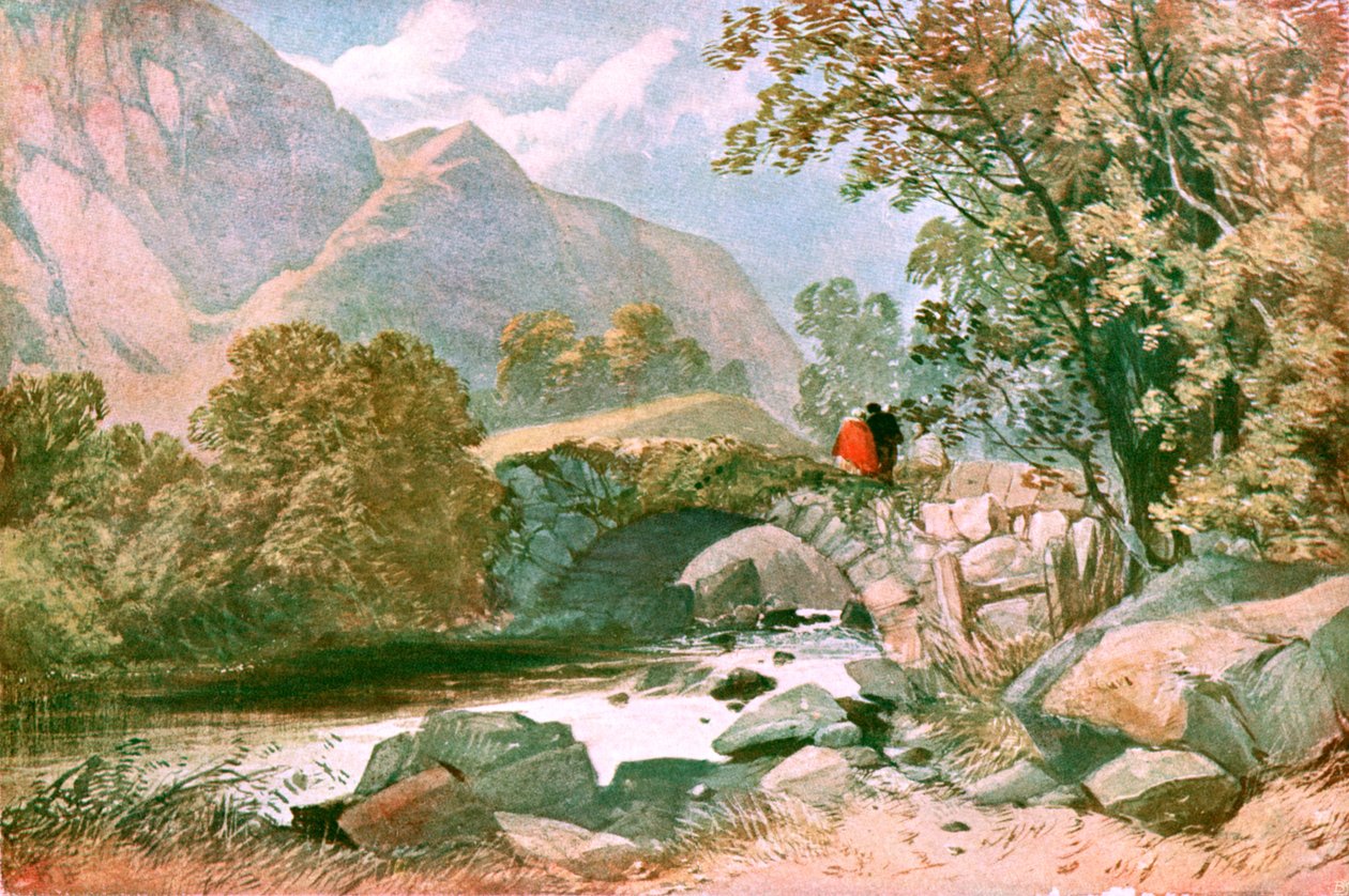 बेट्सव्स-वाई-कोएड के पास, नॉर्थ वेल्स, c1900। द्वारा अज्ञात