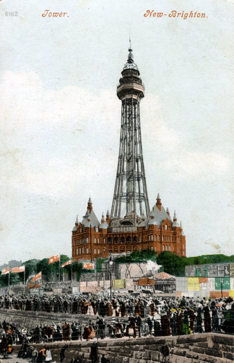 न्यू ब्राइटन टॉवर, वालेसी, चेशायर, c1898-c1921 द्वारा अज्ञात
