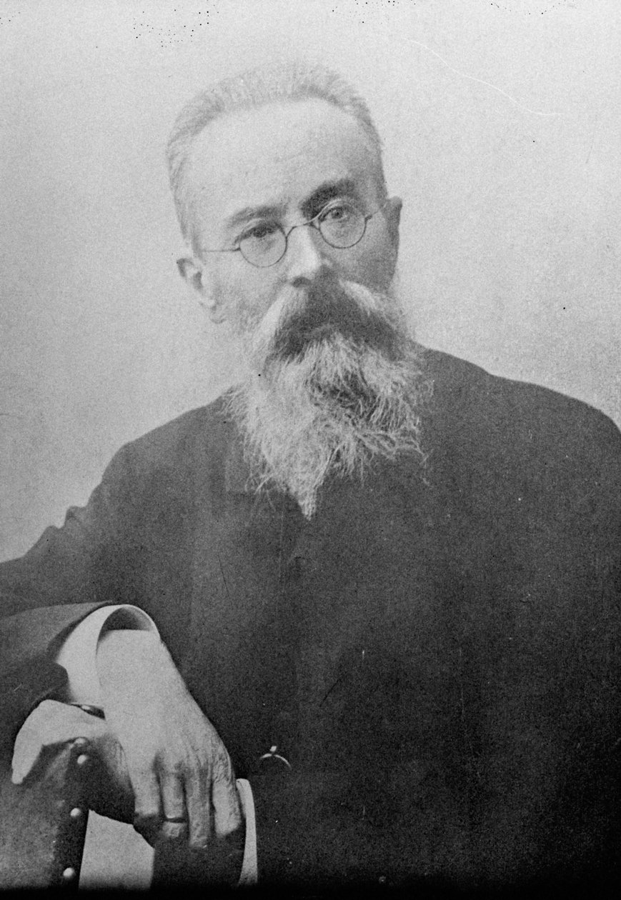 निकोलाई रिमस्की-कोर्साकोव, रूसी संगीतकार, 1890 द्वारा अज्ञात