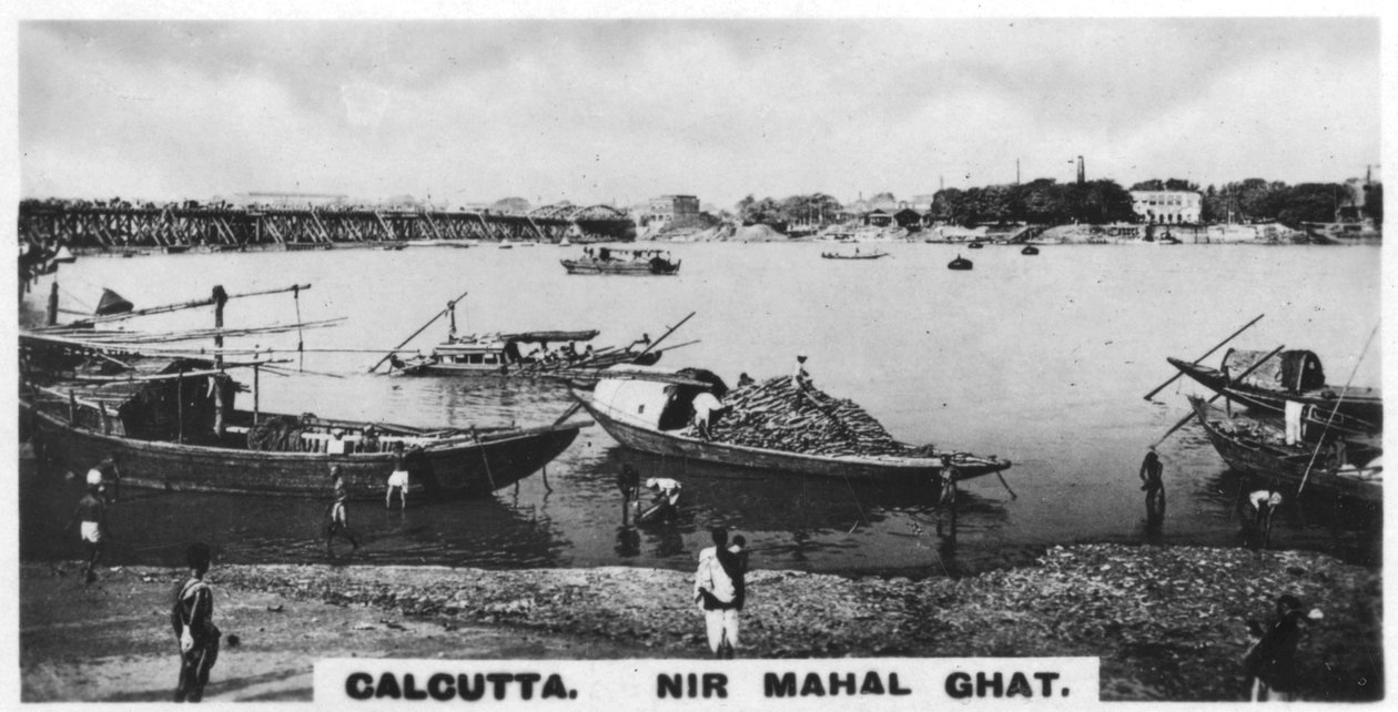 निर् महल घाट, कलकत्ता, भारत, c1925 द्वारा अज्ञात