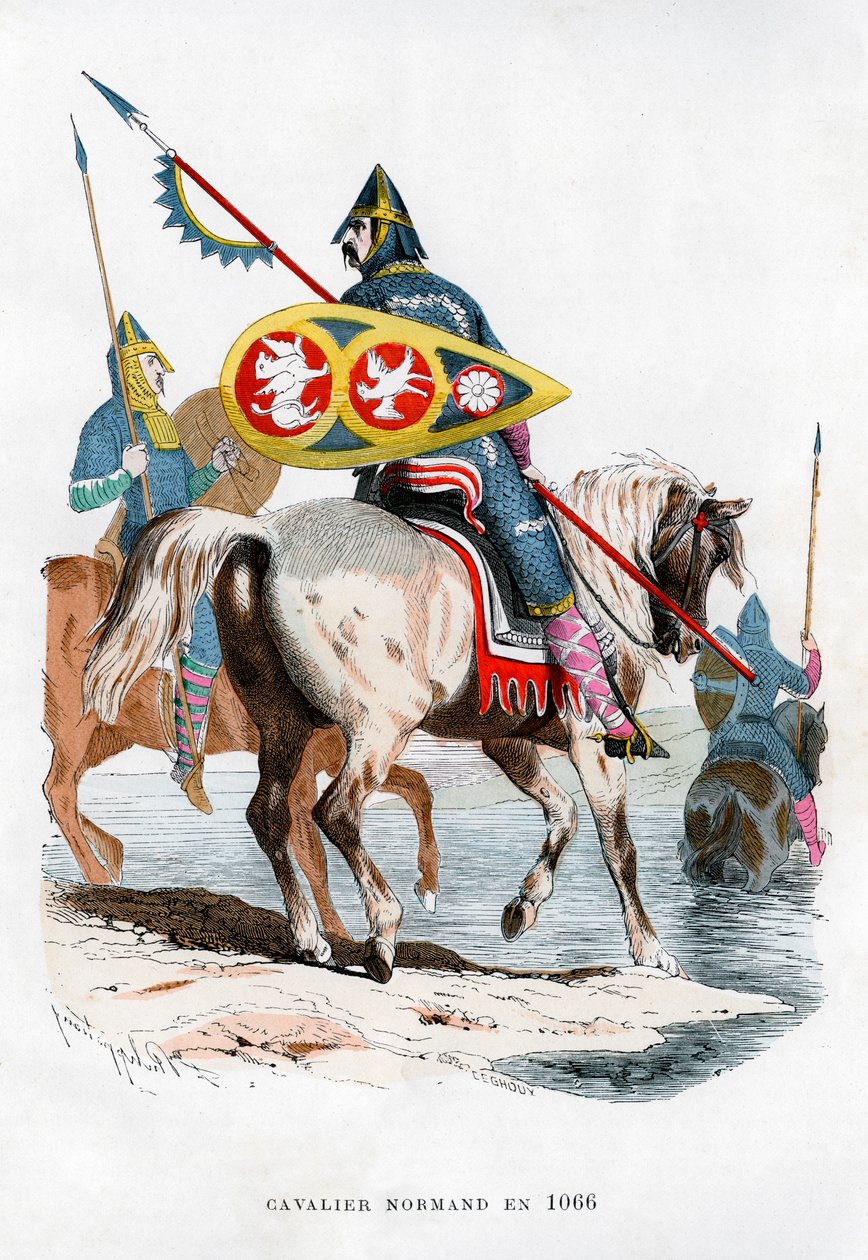 नॉर्मन घुड़सवार सेना, 1066 1882-1884 द्वारा अज्ञात