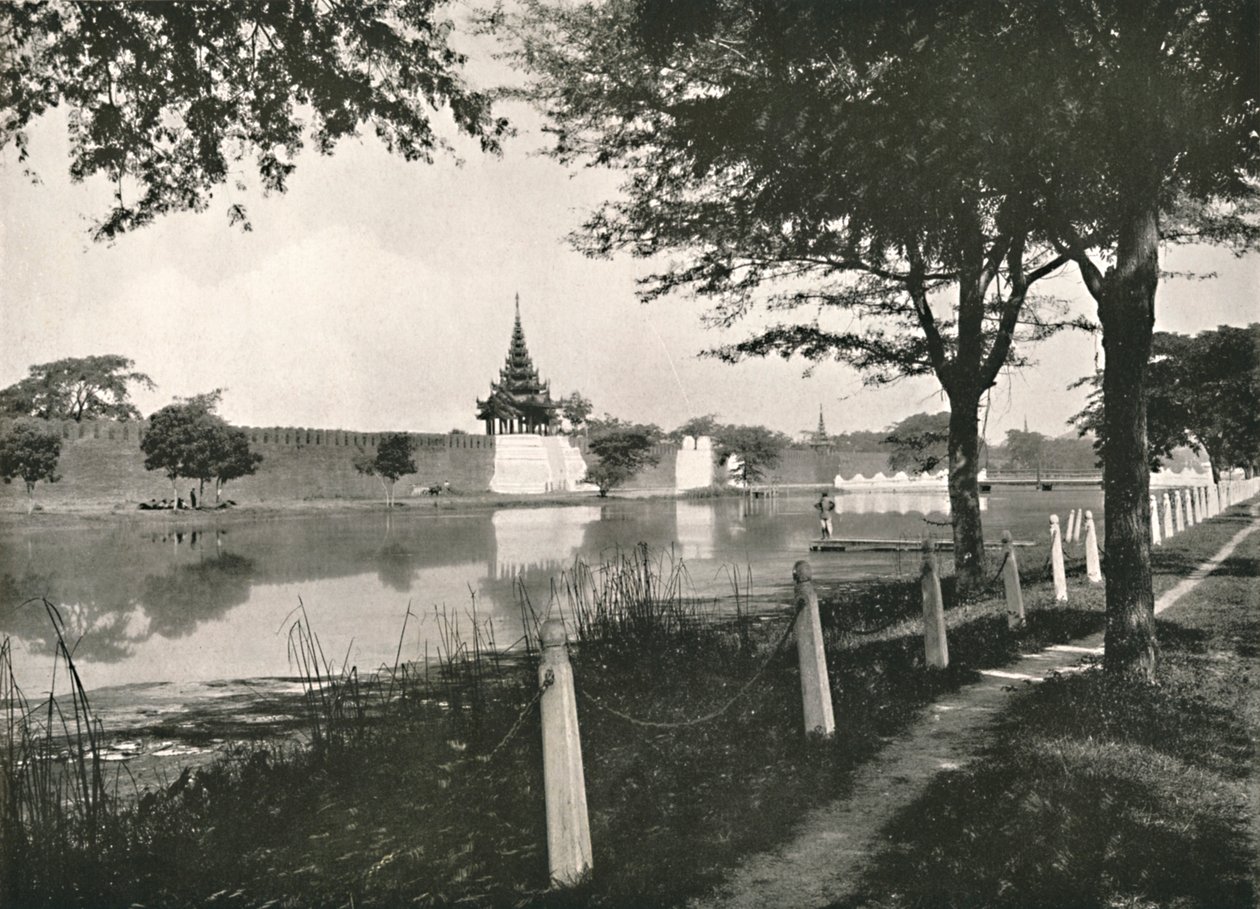 उत्तरी मूरत और दीवार, मंडालय, 1900। द्वारा अज्ञात
