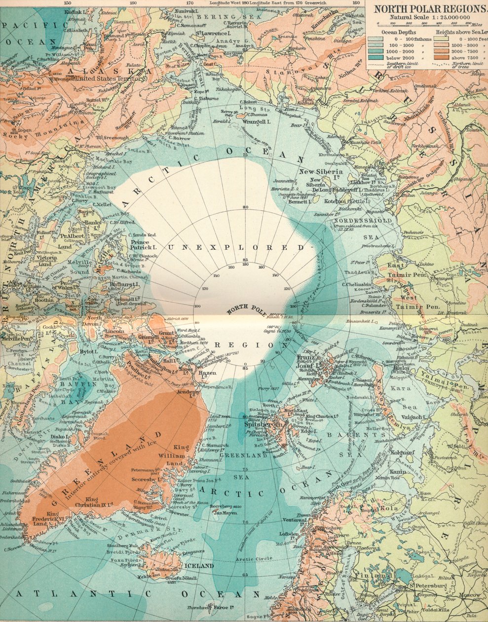 उत्तर ध्रुवीय क्षेत्र, c1903, 1904 द्वारा अज्ञात