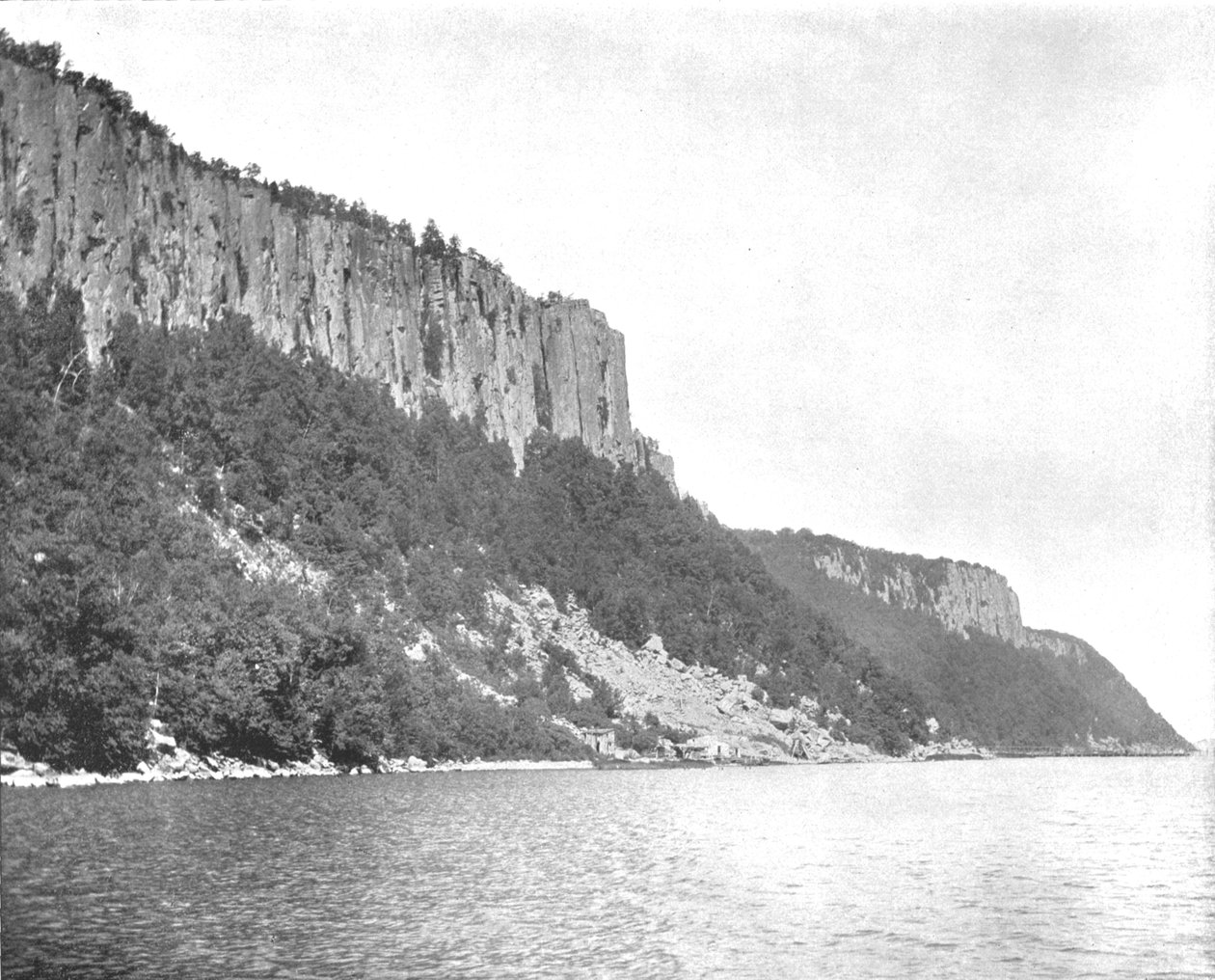पलिसदेस के उत्तरी छोर, हडसन नदी, संयुक्त राज्य अमेरिका, c1900। द्वारा अज्ञात