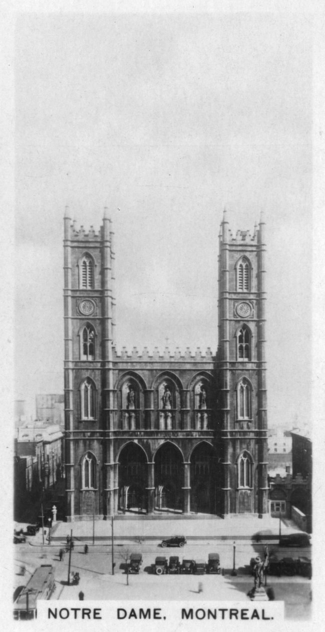 नोटर डेम, मॉन्ट्रियल, कनाडा, c1920s द्वारा अज्ञात