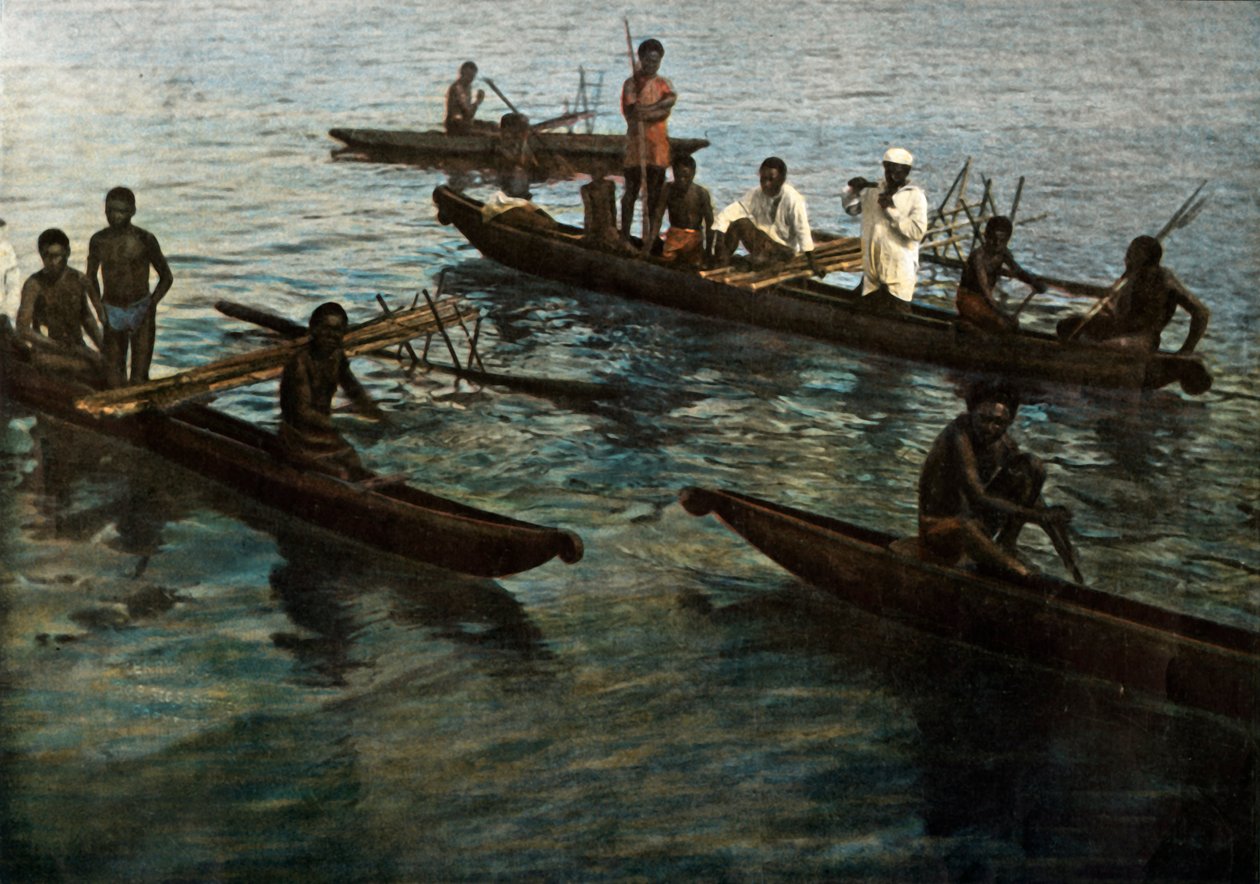 न्यू गिनी। पापुआन पिरोग्स, पापुआ न्यू गिनी। पापुआन पिरोग्स, 1900। द्वारा अज्ञात
